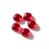 Rubiini Cabochon 7ct upea väri (SYNTH)