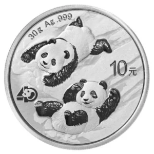 Hopearaha Panda 30 grammaa 2022