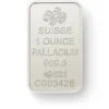 PAMP Palladiumbarren 1 oz