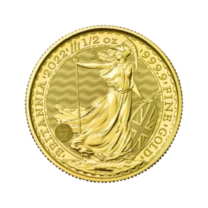 Britannia kultaraha 0.5 unssia