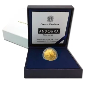 Andorra 50 euro Gold coin 2018